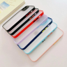 Milky Case silikonowe elastyczne półprzezroczyste etui do Samsung Galaxy A22 4G czarny na NearMe.pl