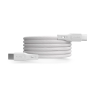 Kabel Puro Magnetic USB-C - USB-C 60W USB 3.2 (20 Gbps) 1m magnetyczny - biały na NearMe.pl