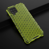 Honeycomb etui pancerny pokrowiec z żelową ramką Samsung Galaxy A42 5G zielony na NearMe.pl