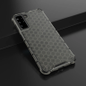 Honeycomb etui pancerny pokrowiec z żelową ramką Samsung Galaxy S21+ 5G (S21 Plus 5G) czarny na NearMe.pl