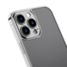 Baseus Frosted Glass Case etui pokrowiec do iPhone 13 Pro sztywna obudowa z żelową ramką przezroczysty (ARWS000702) na NearMe.pl