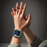 Pasek Strap Triple Protection do Apple Watch 42 / 44 / 45 / 49 mm opaska bransoleta - biały na NearMe.pl