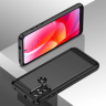 Carbon Case elastyczne etui pokrowiec Motorola Moto G Power 2022 czarny na NearMe.pl
