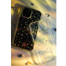 Kingxbar Lucky Series etui ozdobione oryginalnymi Kryształami Swarovskiego iPhone 12 mini przezroczysty (Luck) na NearMe.pl