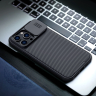 Nillkin CamShield Pro Case etui iPhone 14 Pro Max pancerny pokrowiec osłona na aparat kamerę niebieski na NearMe.pl