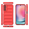 Magic Shield Case etui do Samsung Galaxy A24 4G elastyczny pancerny pokrowiec czerwone na NearMe.pl