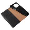 Magnet Strap Case etui iPhone 14 Pro Max pokrowiec z klapką portfel mini smycz podstawka czarne na NearMe.pl