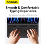 Etui z klawiaturą Baseus Brilliance Series na iPad Pro 12.9'' (2022/2021/2020/2019) + kabel USB-C - czarne na NearMe.pl