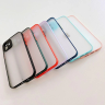 Milky Case silikonowe elastyczne półprzezroczyste etui do Samsung Galaxy A22 4G czarny na NearMe.pl