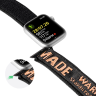 Dux Ducis Strap (Outdoor Version) pasek Apple Watch Ultra, SE, 9, 8, 7, 6, 5, 4, 3, 2, 1 (49, 45, 44, 42 mm) nylonowa opaska bransoleta czarno-pomarańczowy na NearMe.pl