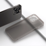 Baseus Frosted Glass Case etui pokrowiec do iPhone 13 Pro sztywna obudowa z żelową ramką przezroczysty (ARWS000702) na NearMe.pl