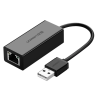 Ugreen zewnętrzna karta sieciowa RJ45 - USB 2.0 100 Mbps Ethernet czarny (CR110 20254) na NearMe.pl