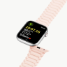 Dux Ducis Strap (Armor Version) pasek Apple Watch Ultra, SE, 9, 8, 7, 6, 5, 4, 3, 2, 1 (49, 45, 44, 42 mm) silikonowa magnetyczna opaska bransoleta różowo-fioletowy na NearMe.pl