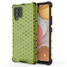 Honeycomb etui pancerny pokrowiec z żelową ramką Samsung Galaxy A42 5G zielony na NearMe.pl
