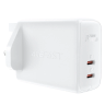 Acefast ładowarka sieciowa GaN (wtyczka UK) 2x USB Typ C 50W, Power Delivery, PPS, Q3 3.0, AFC, FCP (A32 UK) na NearMe.pl