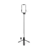 Selfie stick WR1YXS teleskopowy tripod 0.71m z okrągłą lampą - czarny na NearMe.pl