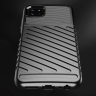 Thunder Case elastyczne pancerne etui pokrowiec Samsung Galaxy A22 5G czarny na NearMe.pl