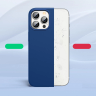Ugreen Protective Silicone Case gumowe elastyczne silikonowe etui pokrowiec iPhone 13 Pro Max niebieski na NearMe.pl