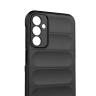 Magic Shield Case etui do Samsung Galaxy A24 4G elastyczny pancerny pokrowiec niebieskie na NearMe.pl