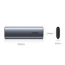 Ugreen kieszeń na dysk obudowa dysku twardego M.2 B-Key SATA 3.0 5Gbps szary + kabel USB Typ C (CM400) na NearMe.pl