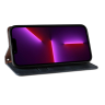 Magnet Strap Case etui iPhone 14 Pro Max pokrowiec z klapką portfel mini smycz podstawka niebieskie na NearMe.pl