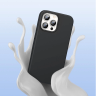 Ugreen Protective Silicone Case gumowe elastyczne silikonowe etui pokrowiec iPhone 13 Pro czarny na NearMe.pl