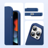 Ugreen Protective Silicone Case gumowe elastyczne silikonowe etui pokrowiec iPhone 13 Pro Max niebieski na NearMe.pl