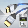 Wozinsky kabel HDMI 2.1 8K 60 Hz 48 Gbps / 4K 120 Hz / 2K 144 Hz 5 m srebrny (WHDMI-50) na NearMe.pl