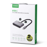 Adapter Ugreen CM162 50505 USB-C - HDMI / VGA / USB-A 3.0 / USB-C PD - szary na NearMe.pl