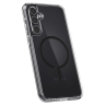 Etui Spigen Ultra Hybrid OneTap Ring z MagSafe na Samsung Galaxy S23 FE - przezroczysto-czarne na NearMe.pl