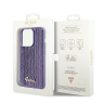 Guess Sequin Script Logo Case for iPhone 14 Pro Purple na NearMe.pl