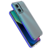 Spring Case pokrowiec żelowe etui z kolorową ramką do Xiaomi Redmi 10 jasnoróżowy na NearMe.pl