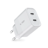 Ładowarka Tech-Protect C20W sieciowa 2x USB-C PD 20W - biała na NearMe.pl