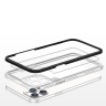 Clear 3in1 etui do iPhone 12 Pro żelowy pokrowiec z ramką czarny na NearMe.pl