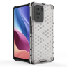Honeycomb etui pancerny pokrowiec z żelową ramką Xiaomi Redmi K40 Pro+ / K40 Pro / K40 / Poco F3 przezroczysty na NearMe.pl