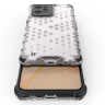 Honeycomb etui pancerny pokrowiec z żelową ramką Realme C31 przezroczysty na NearMe.pl