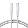 Kabel Joyroom Multi-Color Series S-A34 USB-C / USB-C PD 60W 1m - biały na NearMe.pl