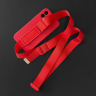 Rope case żelowe etui ze smyczą łańcuszkiem torebka smycz iPhone 13 czerwony na NearMe.pl