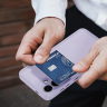 Etui Dux Ducis Rafi ll Mag do Samsung Galaxy S24 - fioletowe na NearMe.pl