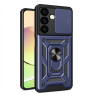 Etui Hybrid Armor Camshield do Samsung Galaxy S24+ pancerne z osłoną na aparat - niebieskie na NearMe.pl