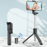 Selfie stick WRY1S teleskopowy tripod 0.7m na telefon - czarny na NearMe.pl