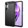 Carbon Case etui do Infinix Hot 20S elastyczny silikonowy karbonowy pokrowiec czarne na NearMe.pl