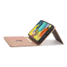 Magnet Card Case etui do Samsung Galaxy A12 5G pokrowiec portfel na karty kartę podstawka różowy na NearMe.pl