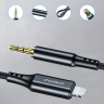 Kabel Choetech AUX009 Lighting / mini jack 3.5mm 2 m - czarny na NearMe.pl