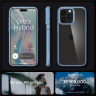 Etui Spigen Ultra Hybrid na iPhone 15 Pro Max - jasnoniebieskie na NearMe.pl