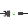 Ugreen kabel przewód adapter DVI (męski) - HDMI (żeński) 0.15m czarny (20118) na NearMe.pl