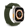 Pasek nylonowy Puro Extreme do Apple Watch 42 / 44 / 45 / 49 mm - ciemnozielony na NearMe.pl