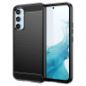 Carbon Case etui do Samsung Galaxy A54 5G elastyczny silikonowy karbonowy pokrowiec czarne na NearMe.pl