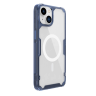 Nillkin Nature Pro Magnetic Case etui iPhone 14 magnetyczny pokrowiec MagSafe niebieski na NearMe.pl