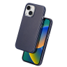 Dux Ducis Naples etui iPhone 14 Plus magnetyczny skórzany pokrowiec MagSafe niebieskie na NearMe.pl